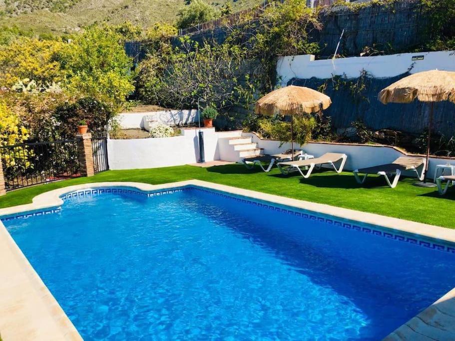 Villa En Frigiliana Con Piscina Y Jacuzzi 외부 사진