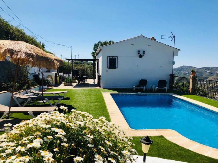Villa En Frigiliana Con Piscina Y Jacuzzi 외부 사진