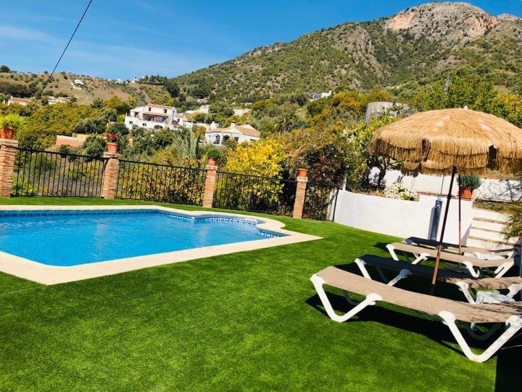 Villa En Frigiliana Con Piscina Y Jacuzzi 외부 사진